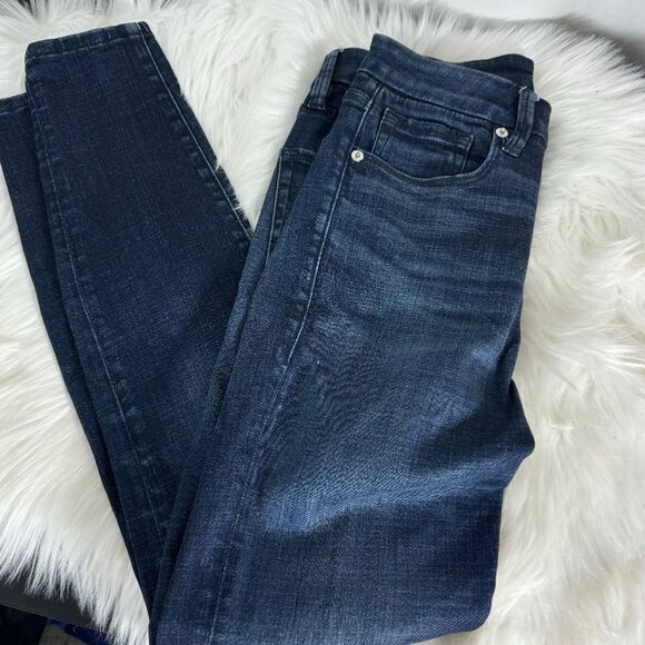Good American Good Legs High Rise Skinny Jeans Sz 27 - Picture 2 of 11